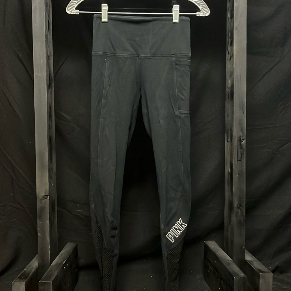 PINK- Victoria’s Secret black yoga pants